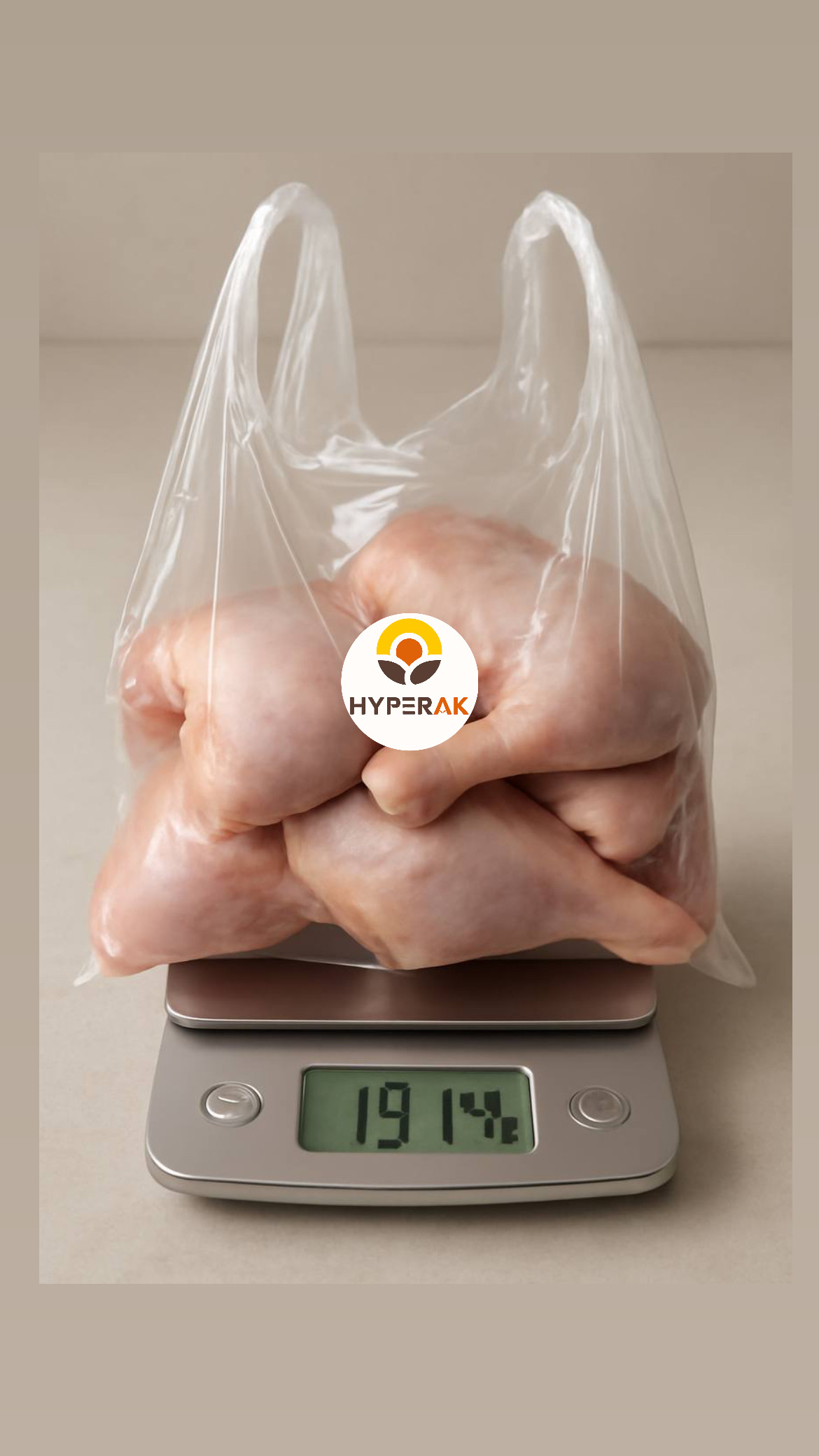 ران مرغ کیلیویی تازه